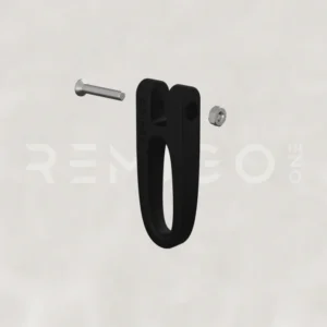 transom bracket handle with handle and fixtures