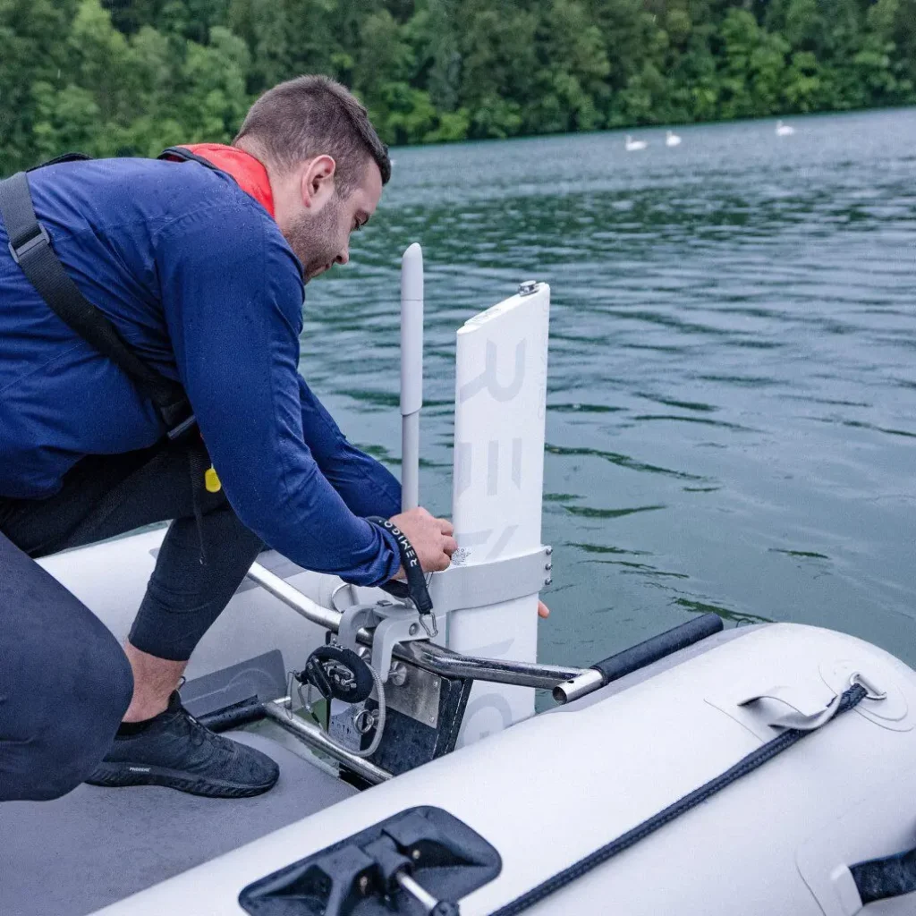 A man installing RemigoOne Neo onto his boat | Knowledge Hub Feature Image